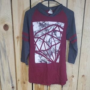 Take That Hooded T-shirt Size M NWOT